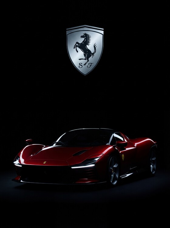 Plakát Scuderia Spirit Ferrari Italian Bloodline