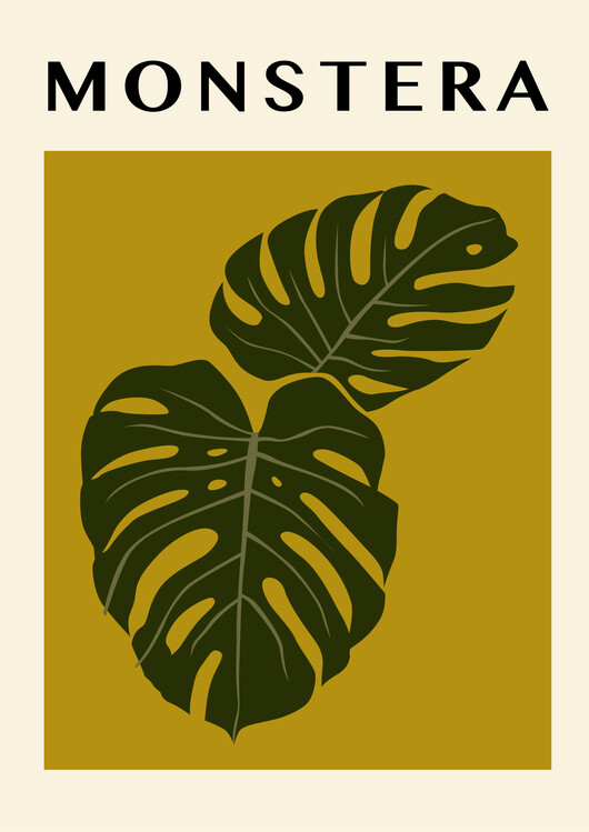 Plakát abstract exotic fruit