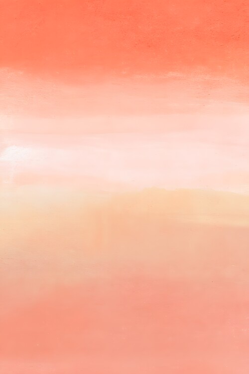 Plakát Warm Peach Gradient