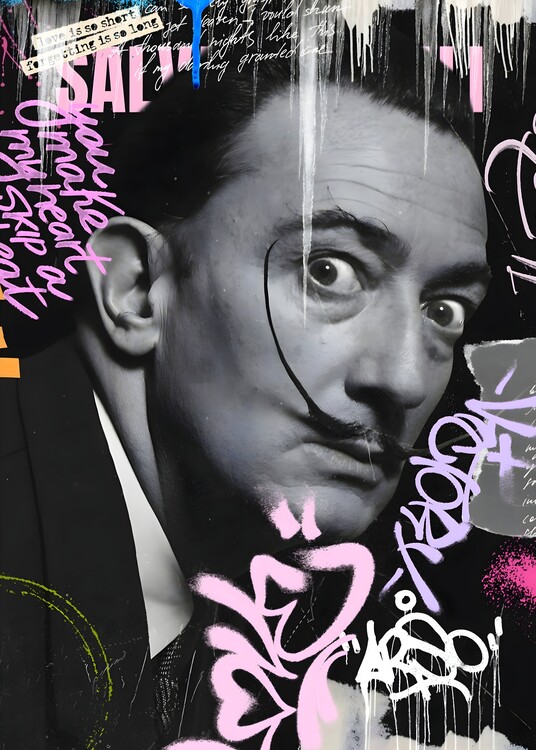 Plakát SLVDR grafiti art