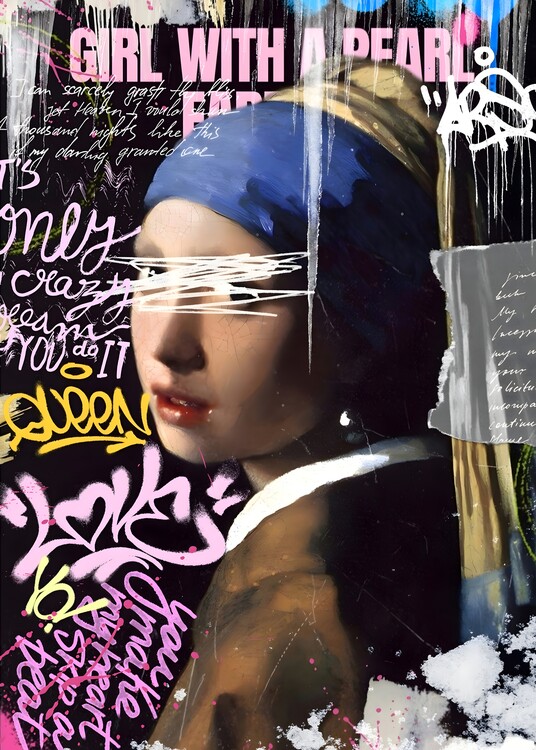 Plakát GWPE grafiti art