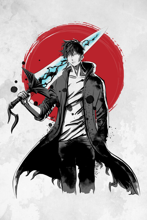 Plakát Red Sun Hunter