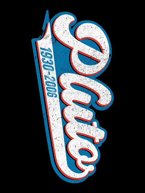 Obraz na plátně Team Pluto vintage