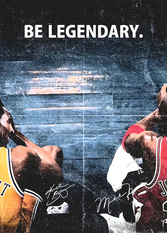 Obraz na plátně Duo Basketball Players