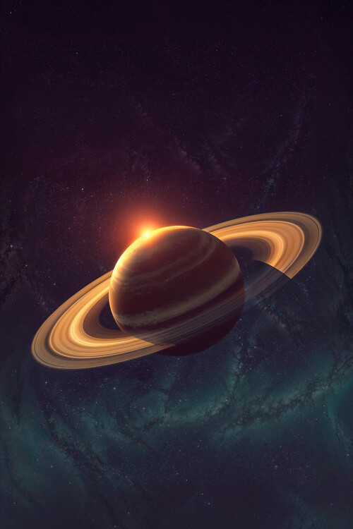 Plakát Rings of Silence Planet