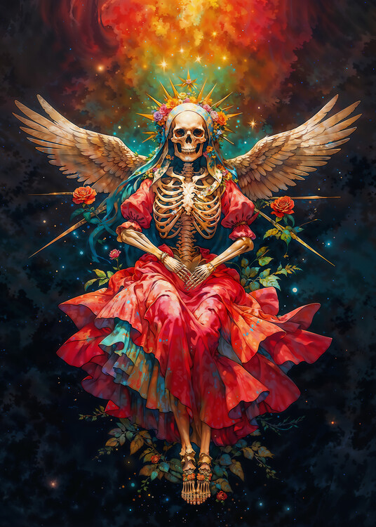 Plakát La Bonita Santa Muerte