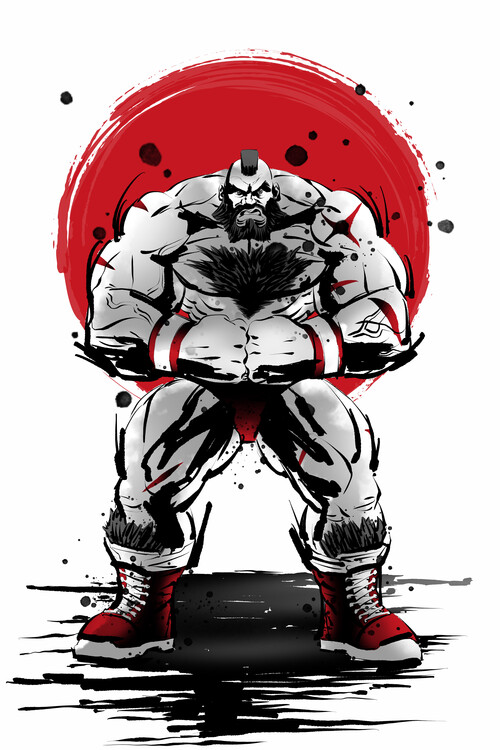 Plakát Pro-wrestling Fighter