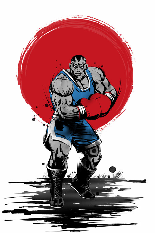 Plakát Boxing Fighter