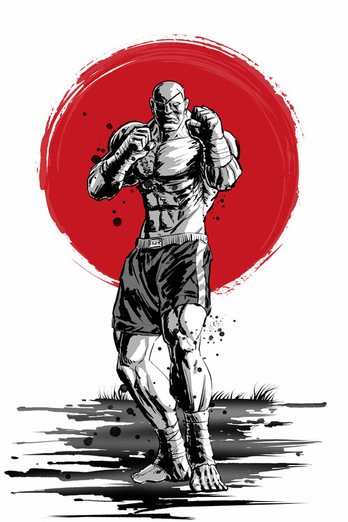 Plakát Muay Thai Fighter