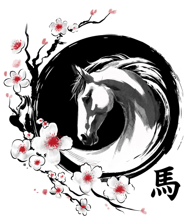 Tričko Year of the horse