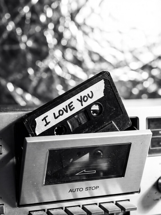 Plakát I Love You Cassette