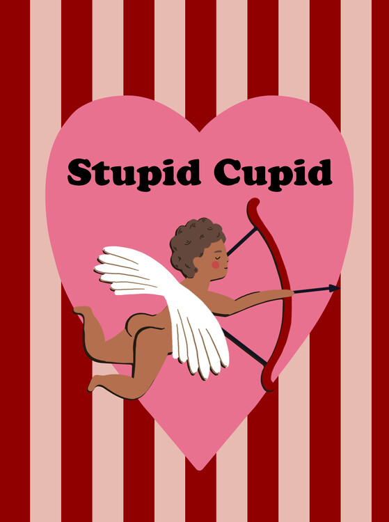 Plakát Stupid Cupid