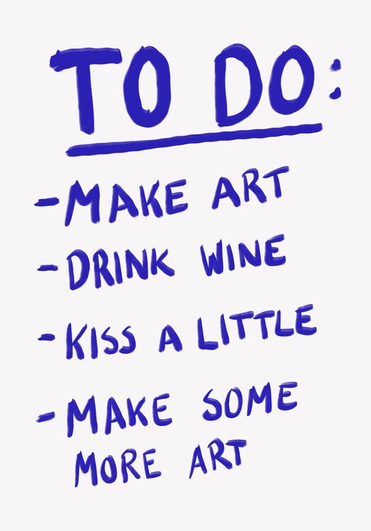 Plakát Creative To-Do List