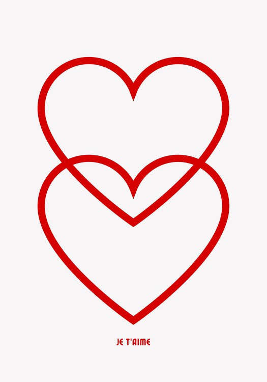 Plakát Entwined Hearts