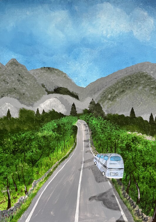 Plakát To the mountains