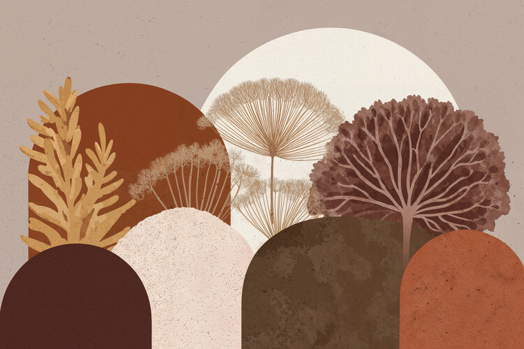 Plakát Organic Hills