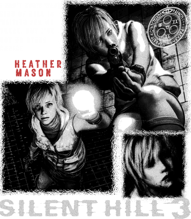 Tričko Silent hill 3 - Heather Mason
