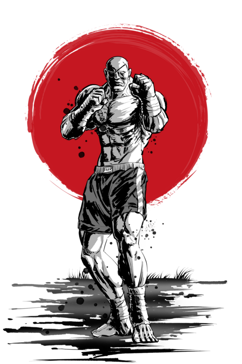 Tričko Muay Thai Fighter