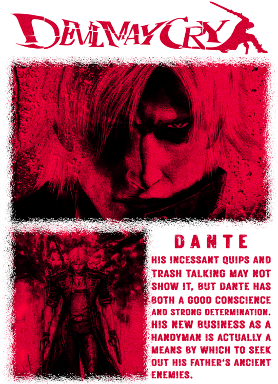 Tričko Devil May Cry