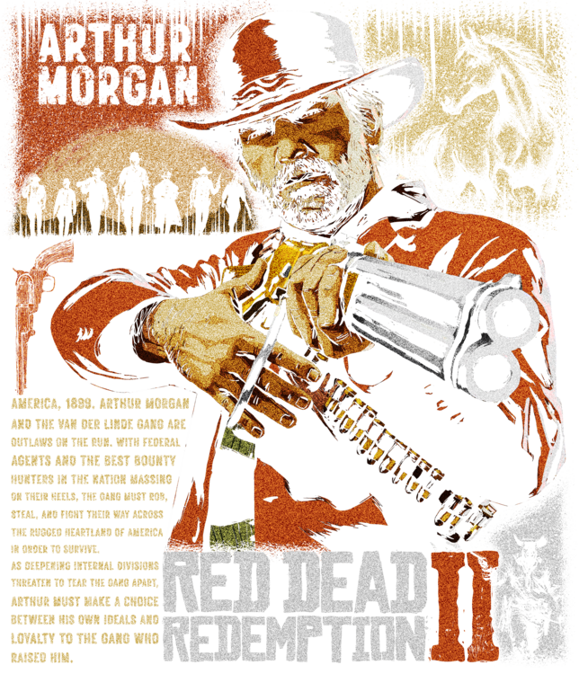 Tričko Red Dead Redemption 2