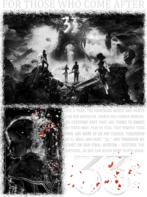 Tričko Clair Obscur Expedition 33