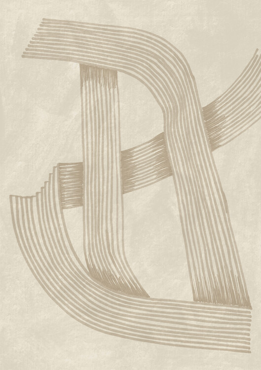 Plakát Abstract Sophisticated Line 02