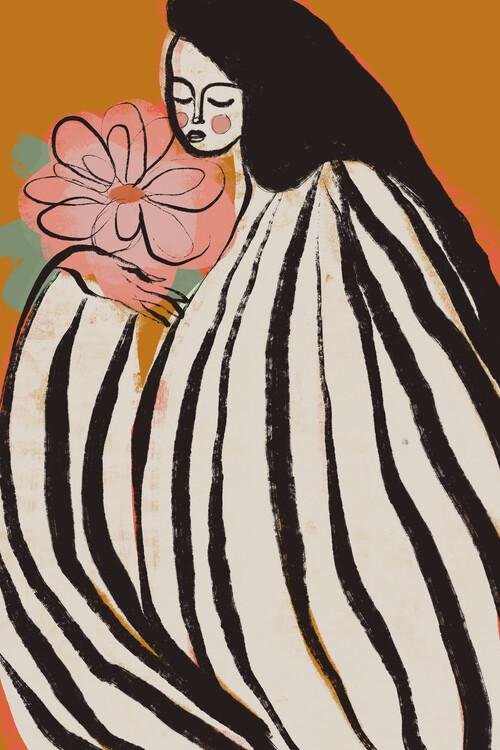 Plakát Striped Serenity