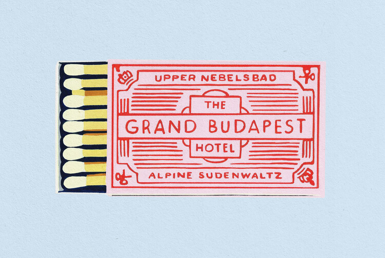 Plakát The Grand Budapest Hotel Poster