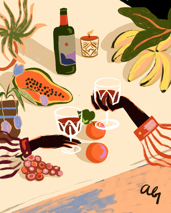 Obraz na plátně Cheers To You