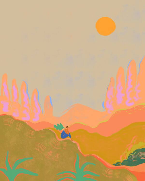 Samolepka Wide Open Spaces