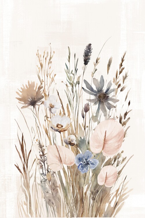 Samolepka Wild grasses-2
