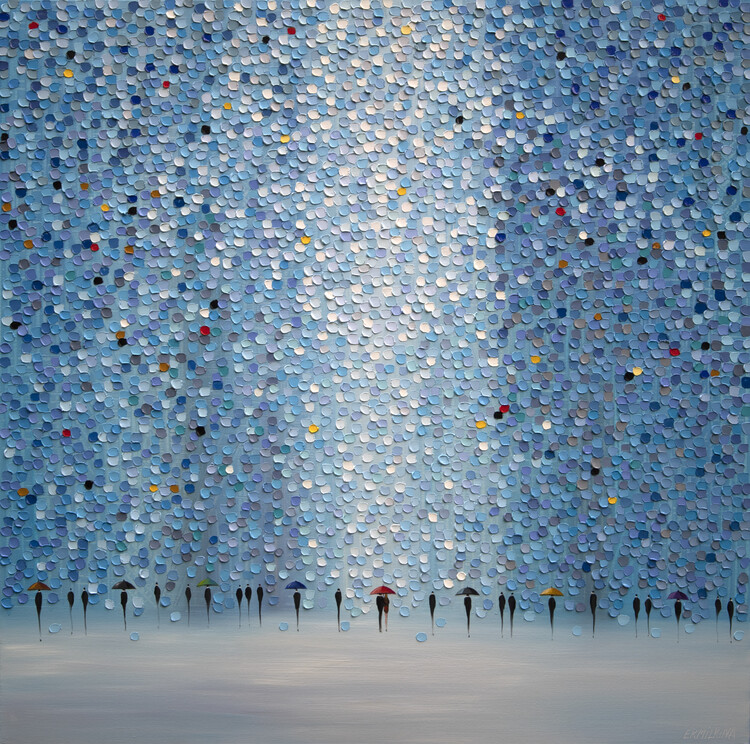 Obraz na plátně 8 Umbrellas