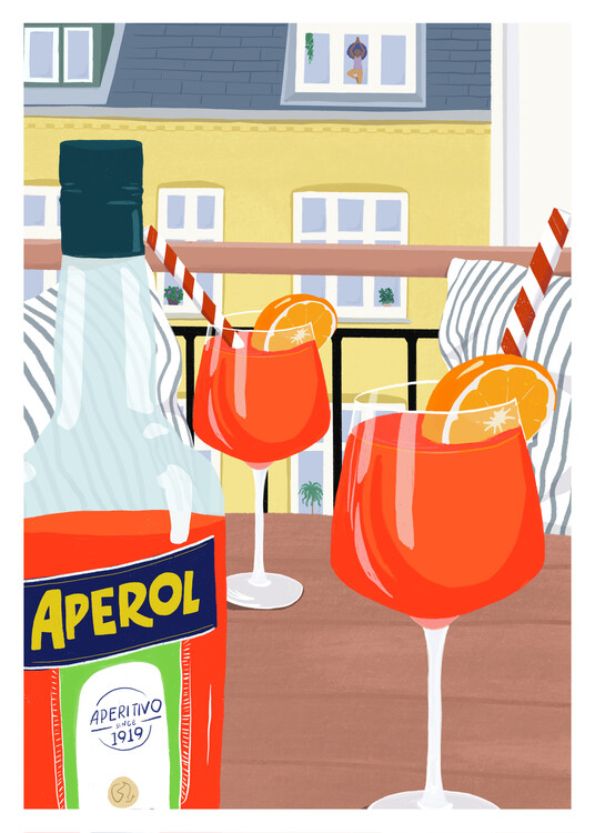 Obraz na plátně Balcony qHyggeq