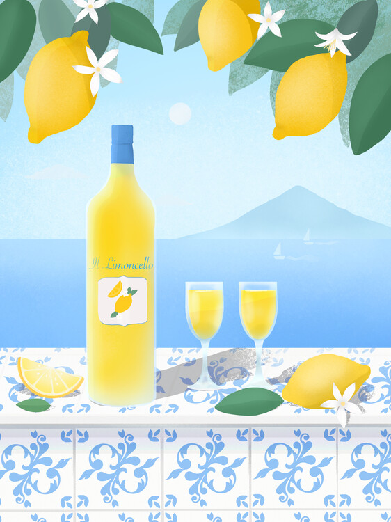 Obraz na plátně Limoncello