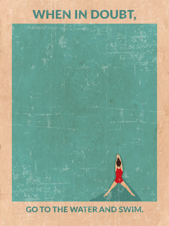 Obraz na plátně Open Water Standard Wall Art