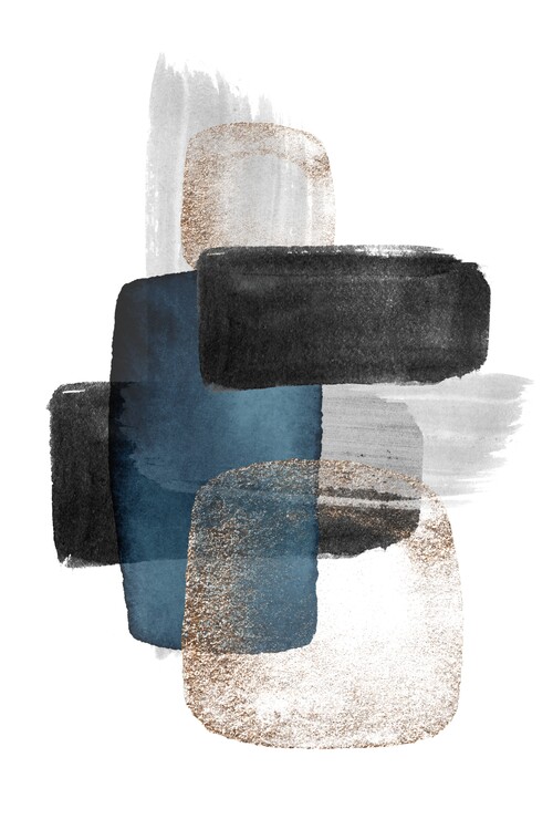 Obraz na plátně Night Blue-2