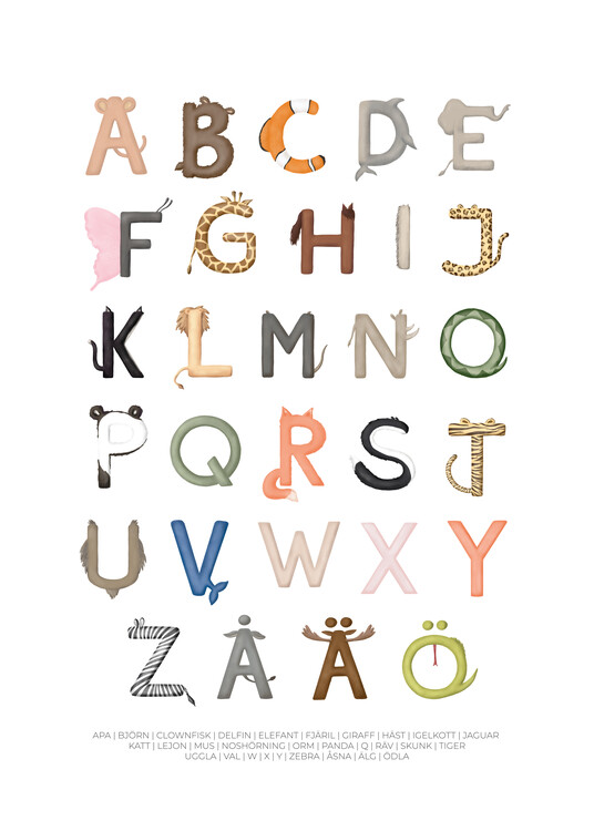 Plakát DjurbokstAcver