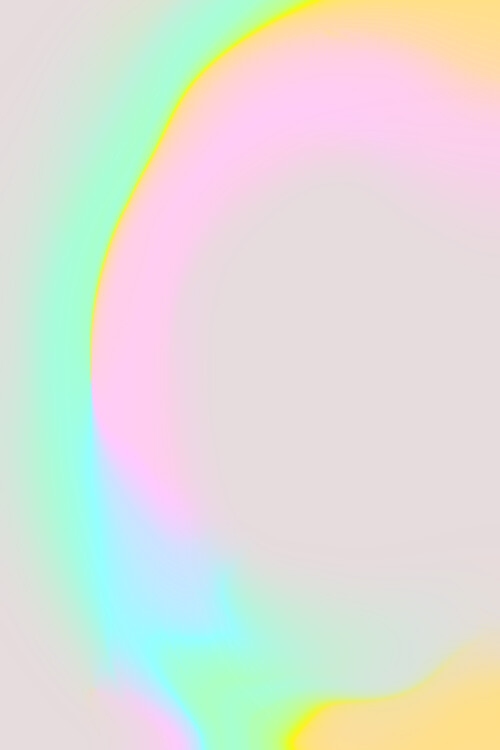 Plakát Pastel Glow Curve