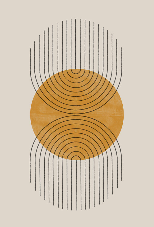 Plakát Symmetric Waves