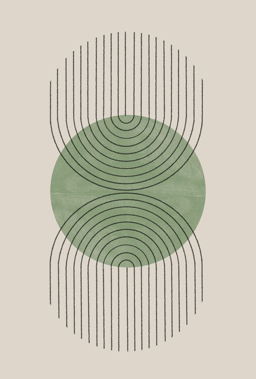 Plakát Symmetrical Waves