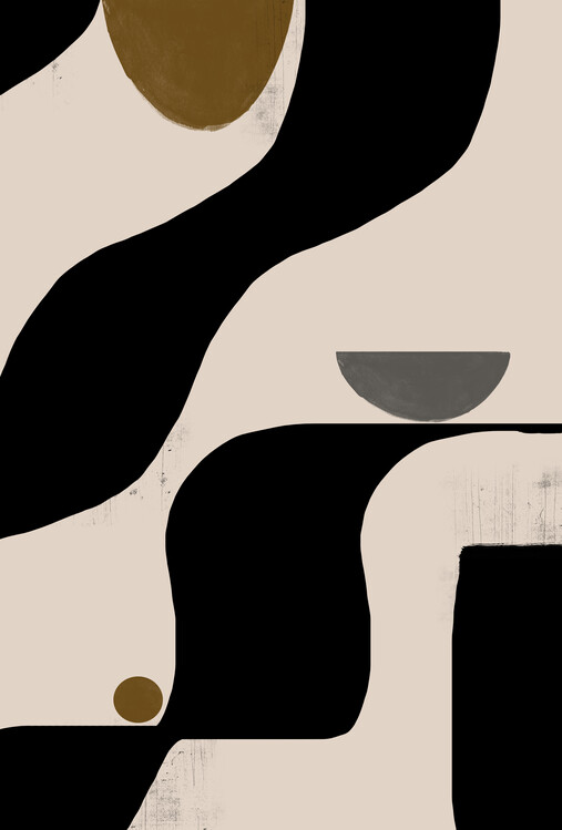 Obraz na plátně Fluid Geometrics