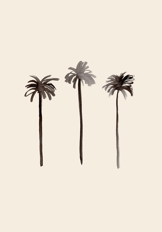 Obraz na plátně Palm Trees Ink