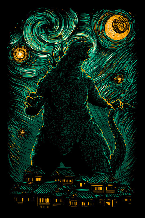 Plakát Starry Kaiju
