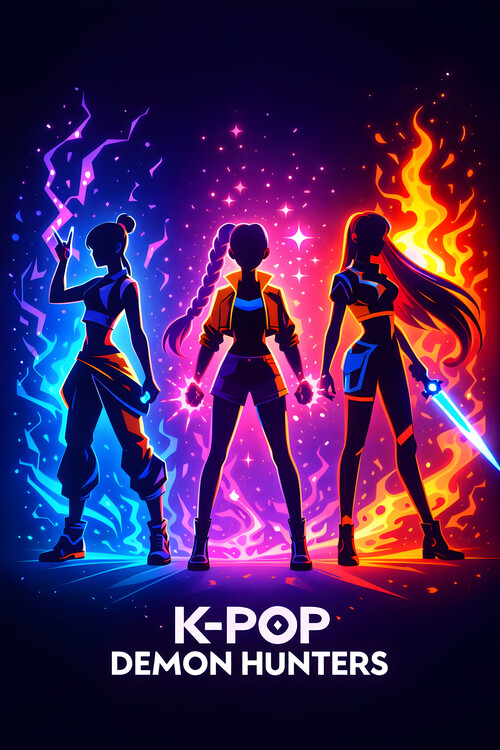 Plakát K-Pop Aesthetic Poster – Contemporary Pop Music Wall Art