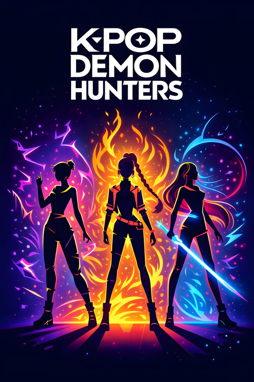 Plakát K-Pop Visual Art Poster – Bold Contemporary Pop Design