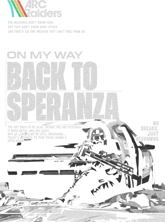 Tričko Arc Raiders - Back to Speranza