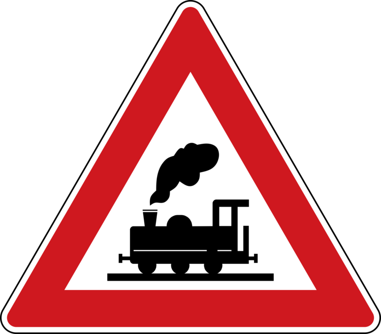 Tričko Railway crossing
