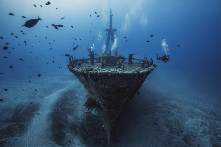 Fotografie Hai Siang Wreck, Barathieu	Gabriel, (40 x 26.7 cm)