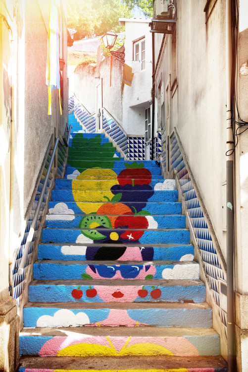 Art Photography Tropical Staircase