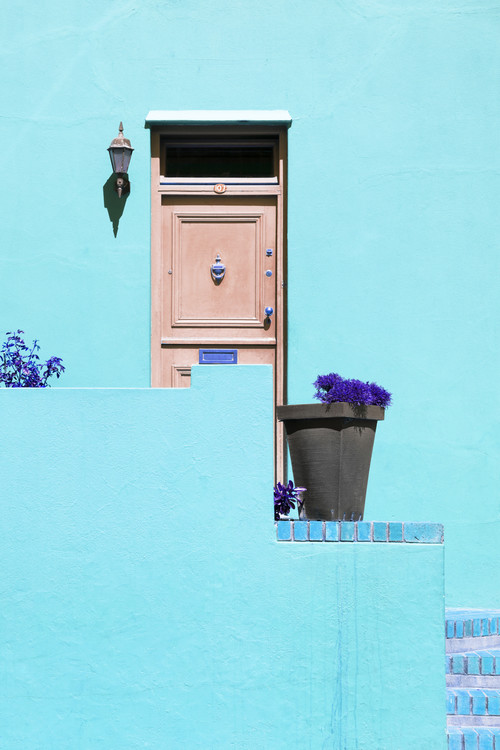 Umělecká fotografie Colorful Houses
